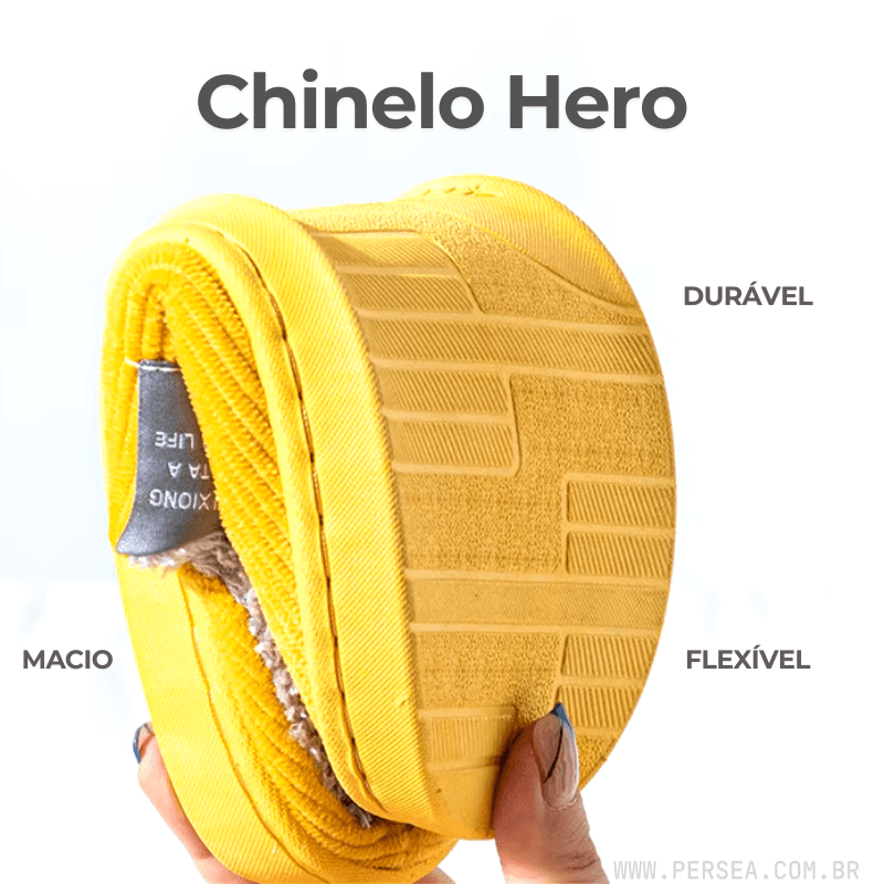 Chinelo Hero | Elegância e Conforto em Todas as Estações.